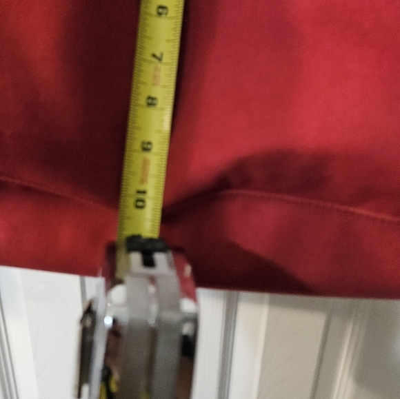 Tory Burch Red Savannah Print Women's Canvas Tote - Picture 12 of 15